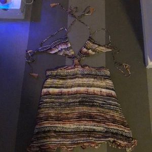 Honey Punch tribal tie dress